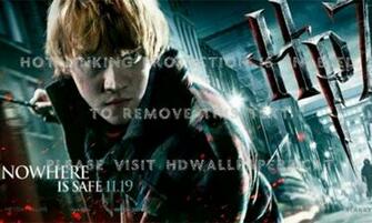 Deathly Hallows Wallpaper Ron Horcruxes