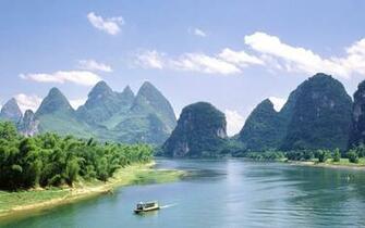 Cool Guilin China Wallpaper Nature Palm Trees