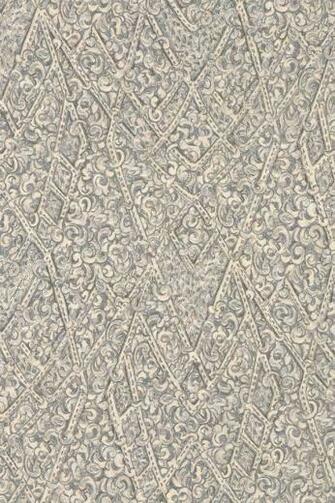 Angular Damask By Roberto Cavalli Pewter Wallpaper