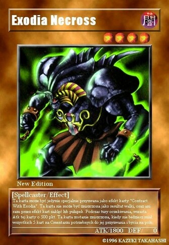 Exodia Necross Crad Pl By Vampire750