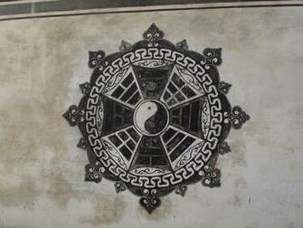 Bagua Village Zhuge Chang Le Cun Yin Yang And Symbol Used