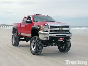 Picstopin Compin Wallpaper Lifted Chevy Trucks Re Sinfo On