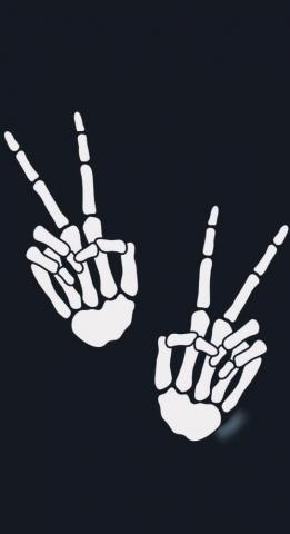 Skull Hands Victoria Secret Pink Wallpaper Nation