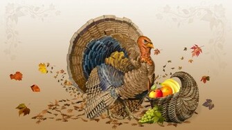 3d Thanksgiving Wallpaper Happy