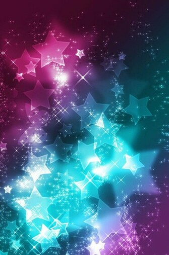 Bright Shining Stars Wallpaper iPhone