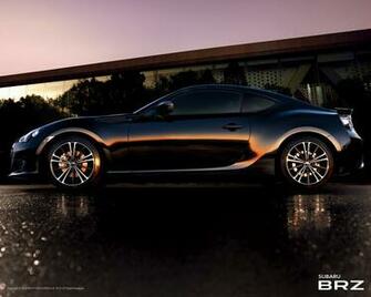 Subaru Brz Wallpaper HD Black Car