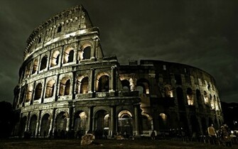 Colosseum Roman Architecture Wallpaper HD