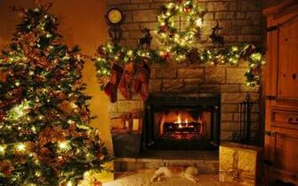 Christmas Home HD Desktop Wallpaper Widescreen High