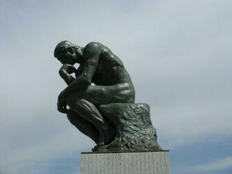 The Thinker Wallpaper