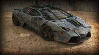 Lamborghini Reventon Custom Nuclear Edition Wallpaper