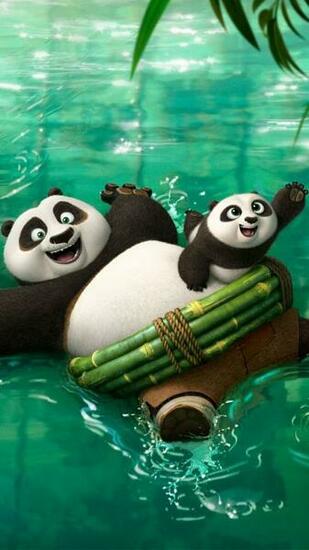 Kung Fu Panda iPhone Desktop Wallpaper HD Designbolts