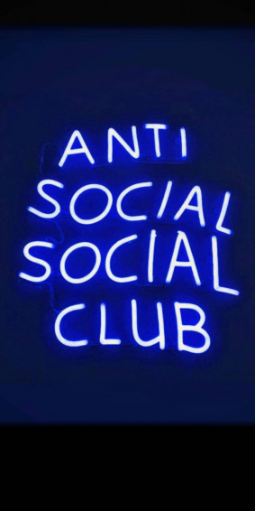 Anti Social Wallpaper