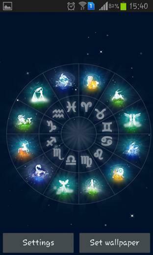 Zodiac Live Wallpaper For Android Tablet And