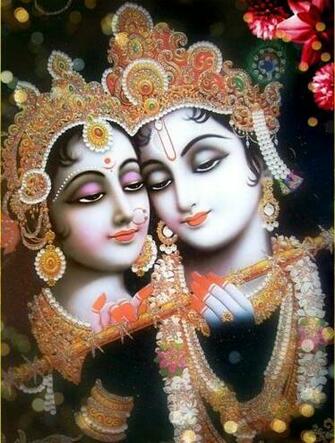 Krishna Radha HD Wallpaper