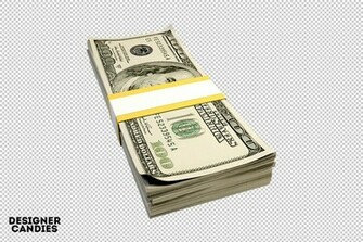Money Stacks Falling Pack Designercandies