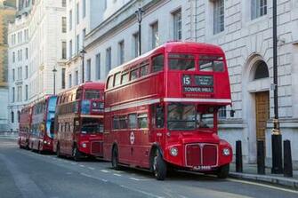 4k 5k Wallpaper Double Decker Bus In London