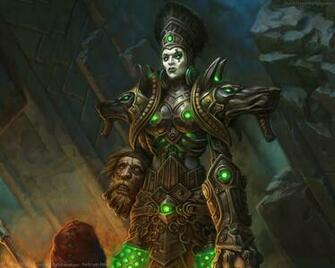 Outrageous Necromancer Wallpaper