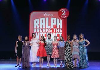Disney Princess Reunion At D23 Expo Popsugar Entertainment