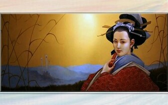 Japanese Geisha Wallpaper