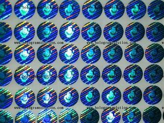 Security Hologram Sticker Holograms