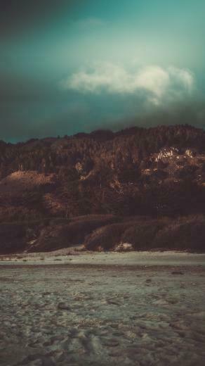 One Lazy And Hazy Afternoon On Stinson Beach California HD Wallpaper