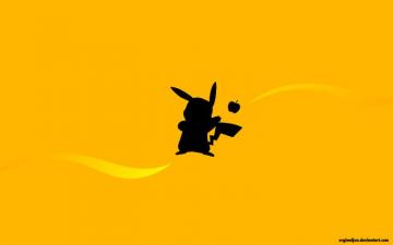 Pikachu Catch The Apple Wallpaper By Orginaljun