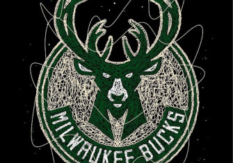 The Official Logo Of Milwaukee Bucks Wallpaper