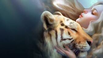 Tiger Girl HD Wallpaper High Definition