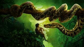 Jungle Book Snake Kaa Mowgli HD Wallpaper For Desktop And Mobiles