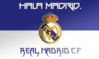 Real Madrid Logo Football Club Wallpaper Background Image