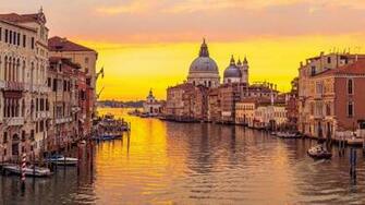 Venice Reflected Wallpaper