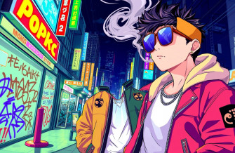 Rip Pop Smoke Anime Wallpaper