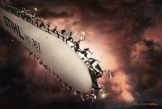 Stihl Chainsaws Warriors Ads Of The World