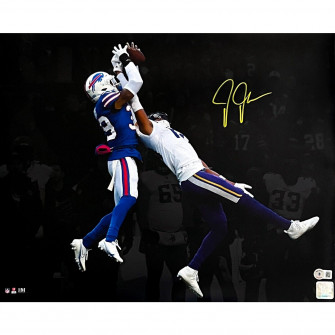 Justin Jefferson Minnesota Vikings Signed One Handed Catch