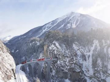Take In Unbeatable Alpine S On The World Slowest Train