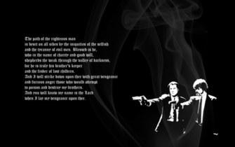 Wallpaper Photo Art Pulp Fiction Movie