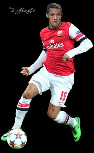 Alexis Sanchez Arsenal Fc By Thecristinachuck