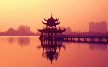 Water Cityscapes Architecture Asia Wallpaper