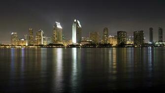 Nighttime San Diego Wallpaper