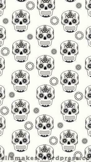 Sugar Skull Wallpaper Image By Ksenia On Favim
