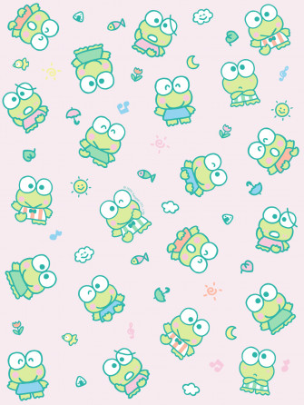 A Sanrio Keroppi Favorite Things Wallpaper For Smartphones