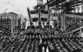 Us Ww2 Bb Uss North Carolina The Hq Wide