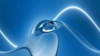 Wallpaper For Desktop HDtv 1080p 3d Abstract Blue