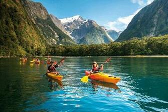 Cruise Kayak Milford Sound Southern Discoveries