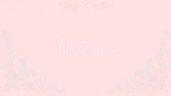 Pink Christian Wallpaper