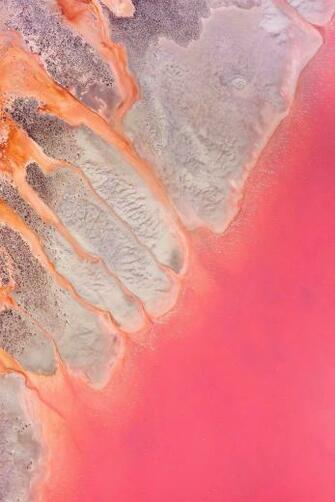 Hutt Lagoon Stunning Aerial Photos By Remy Gerega Drawing