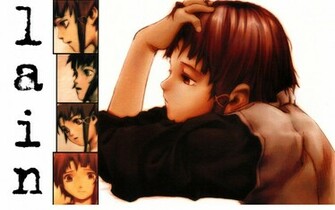 Lain Iwakura Widescreen Ratio Wallpaper Bangs