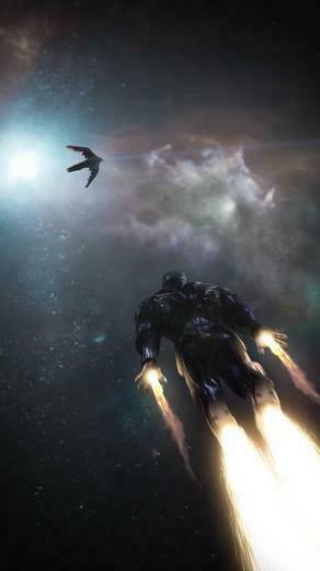 Tony Stark Rescue Avengers Endgame iPhone Wallpaper Mundo Marvel