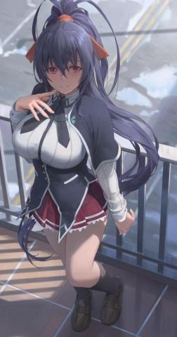 Anime Picture Highschool Dxd Himejima Akeno Style Yohan1754