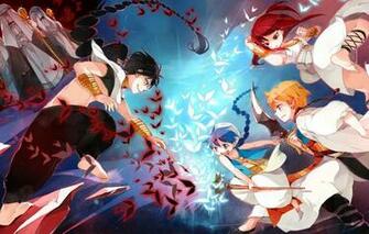 Wallpaper Girl Fight Guys Aladdin Morgiana Ali Baba Saluja